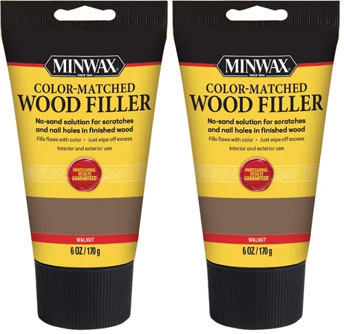 Miniatura 9 de Minwax Relleno de madera con color, Nogal, 6 onzas (paquete de 8)