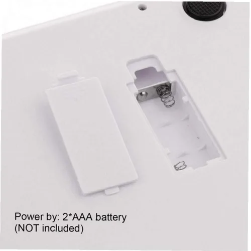 Miniatura 4 de 1 unid báscula electrónica de bebé digital de plástico para mascotas con pantalla LCD herramienta de medición de pesaje infantil de alta precisión