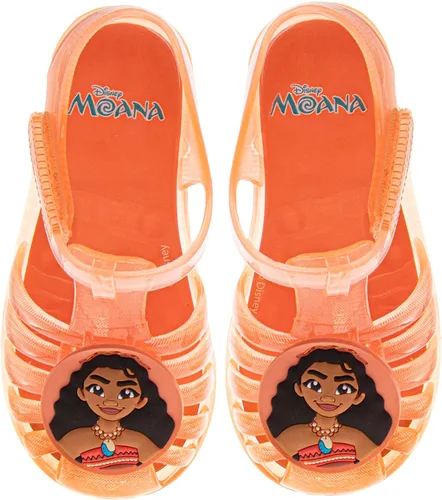 Miniatura 7 de Disney Sandalias de gelatina de personajes favoritos para niñas, sandalias de ballet de verano para playa (rosa/azul) (bebé/niño pequeño)