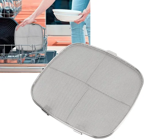Miniatura 4 de Salpicaduras de freidora, doble, pantallas de salpicadura de doble cubierta de freidora de acero inoxidable 304 protector de salpicaduras de grasa
