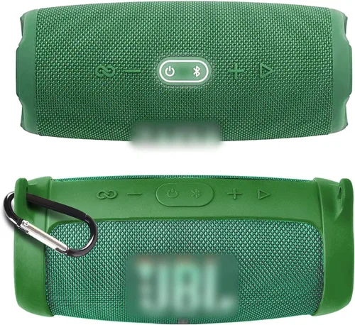 Miniatura 2 de Funda de silicona para JBL Charge 5, altavoz Bluetooth portátil impermeable, cubierta protectora de gel suave para viajes, funda de goma impermeable