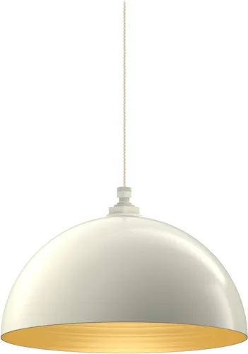 Miniatura 40 de Steel Lighting Co. Brentwood - Lámpara colgante Montada en el techo Cúpula redonda de 14 pulgadas Estilo moderno contemporáneo de granja