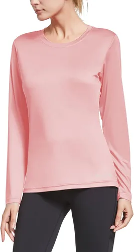 Miniatura 2 de BALEAF Women's Long Sleeve Running Shirts Workout Tops Athletic Active Quick Dry Soft Lightweight