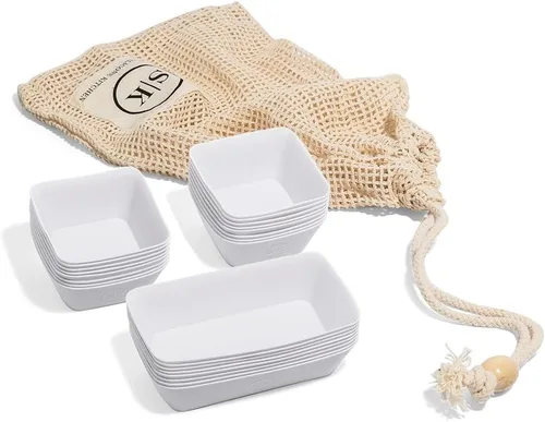 Miniatura 6 de The Silicone Kitchen Taza de Silicona Reutilizable para Hornear Bento, No Tóxica, Sin BPA, Apta para Lavavajillas, Accesorios de Caja Bento