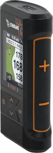 Miniatura 4 de Swami Vibe Golf GPS - Combo de altavoz Bluetooth GPS para golf, color lima Naranja