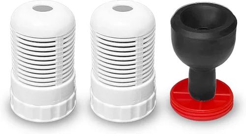 Seychelle Filtros de repuesto regulares para jarra de agua dual Gen 2 (también compatible con jarra Alexapure)