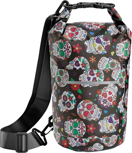 Miniatura 49 de Skog Å Kust DrySak - Bolsa impermeable con tapa enrollable para viajes y al aire libre - tamaños de 5, 10 y 20 litros Digicamo
