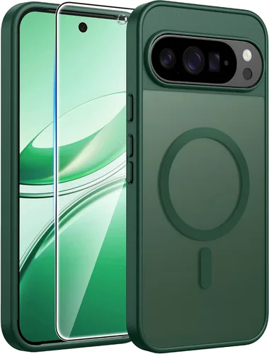Miniatura 137 de FNTCASE - Funda para iPhone 16 Pro: magnética, mate, translúcida, de grado militar, protectora contra caídas, resistente, fina, duradera y a prueba