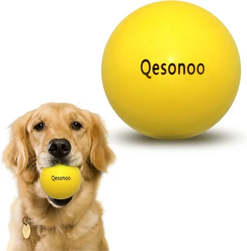 Miniatura 2 de Pelotas para perros indestructibles, de goma sólida para perros masticadores agresivos, de razas grandes, no tóxicas, flotantes y de alta Bolas