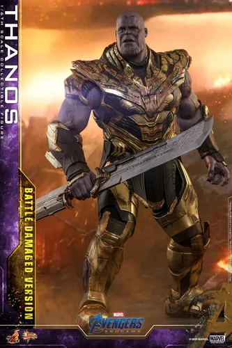 Miniatura 4 de HOT TOYS 1/6 Avengers: Endgame MMS564 Thanos Battle Versión dañada