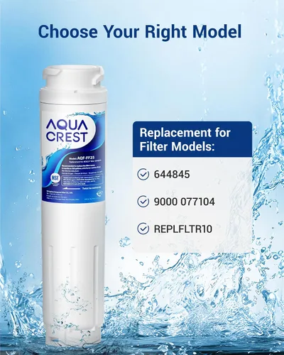 Miniatura 2 de AQUA CREST 644845 Reemplazo de filtro de agua para refrigerador para Bosch® Ultra Clarity® 11034152, 9000077104, 9000194412, B26FT70SNS, B22CS80SNS