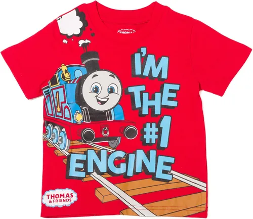 Miniatura 2 de Thomas & Friends Thomas The Train - Paquete de 3 camisetas gráficas de manga corta