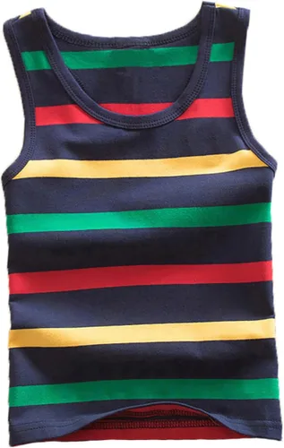 Miniatura 3 de Camisetas sin mangas de algodón suave para niños pequeños, paquete de 3