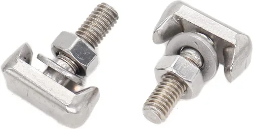 Miniatura 4 de Pernos de batería, terminales de poste de batería y tuercas, terminal de tornillo, perno de batería de terminal lateral, paquete de 6, para GMC
