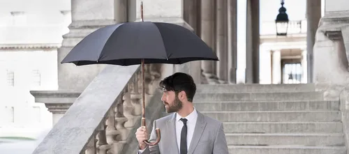 Miniatura 8 de The London Umbrella - Hecho a partir de una sola pieza de castaño inglés - Negro