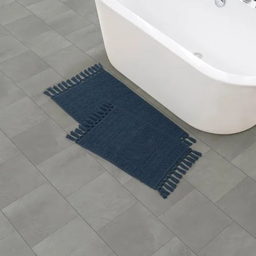 Miniatura 66 de French Connection Nellore Alfombras de Baño, Tapetes de Baño Tejidos y con Cuentas, Tapetes de Baño Duraderos y Gruesos para Baño y Alfombras