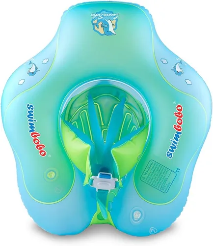 Miniatura 6 de Baby Swimming Float Kids Inflatable Swim Ring with Safety Support Bottom Swimming Pool Accessories for 3-36 Months