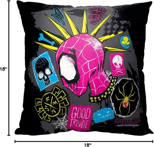 Miniatura 4 de Northwest Almohada Spider-Man, 18 x 18 pulgadas, Good Trouble