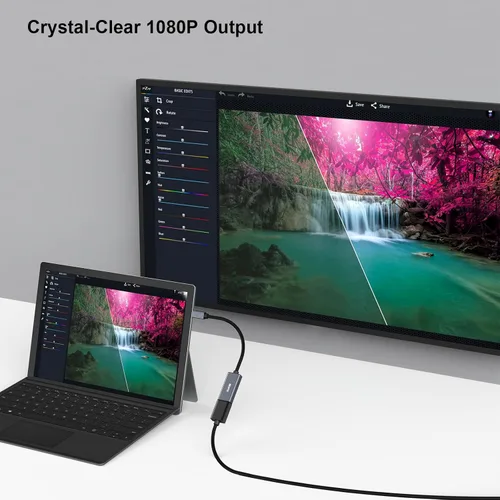 Miniatura 8 de BENFEI Adaptador Mini DisplayPort a HDMI 4K, Thunderbolt 2 a HDMI, compatible con MacBook Air/Pro, Microsoft Surface Pro/Dock, Monitor, Proyector