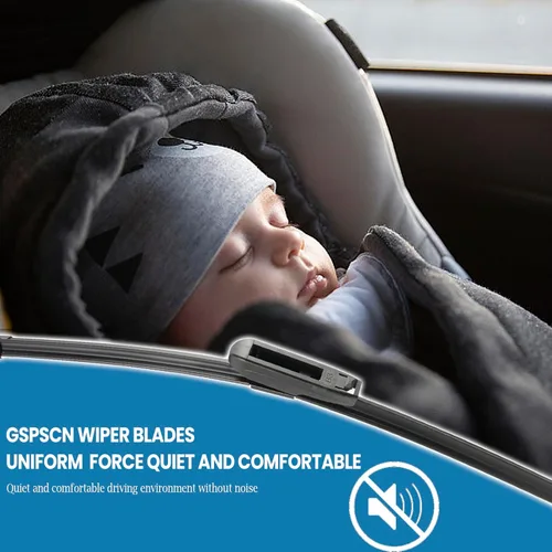 Miniatura 2 de GSPSCN 2 limpiaparabrisas de repuesto para Cooper R55, R56, R57, 2013, 2014, 2015, 19 + 18 pulgadas (juego de 2)