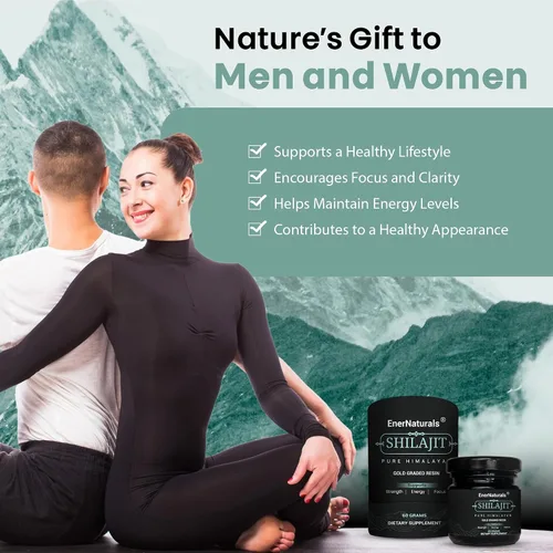 Miniatura 3 de Resina Shilajit pura del Himalaya de 2.12 oz, Shilajit de grado dorado para hombres y mujeres, 500 mg Ácido fúlvico y más de 85 minerales traza