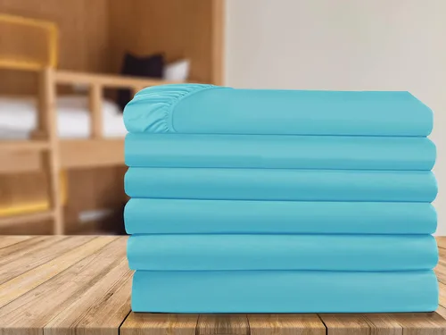 Elegant Comfort Paquete de 6 sábanas bajeras bajeras de 1500 hilos, calidad prémium hotelera, bolsillo profundo, sin arrugas, resistentes a las