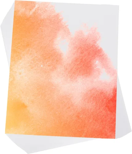 Miniatura 10 de PATIKIL 100 piezas de papel de acuarela de algodón puro de 140 lb/300 GSM, papel de pintura para colorear de agua, pintura de arte, acuarela