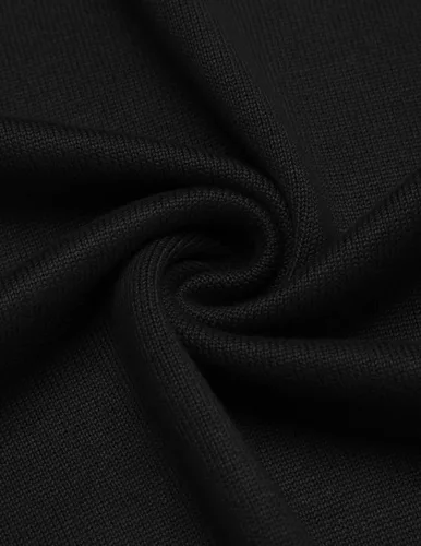 Miniatura 5 de COOFANDY Suéter sin mangas con cuello en V para hombre, ajustado, informal, con rombos