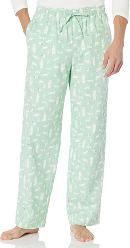 Tienda Essentials - Pantalón de pijama de franela para hombre (disponible en tallas Big y Tall - grandes y altas)