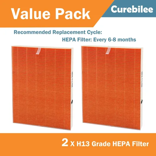 Miniatura 3 de 116131 Filtro de repuesto True HEPA I compatible con purificador de aire Winix C555, solo filtro HEPA de grado H13, se compara con el filtro I Winix