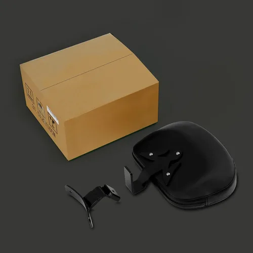 Miniatura 8 de TCT-MOTORPARTS Driver Rider - Almohadilla de respaldo para Harley Touring 2009-2023 Road King Street Road Electra Glide Ultra Black Stitching
