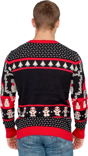 Miniatura 4 de Ripple Junction suéter tejido estilo Krampus de Navidad feo