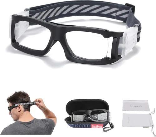 Miniatura 11 de SooGree Gafas protectoras de baloncesto y fútbol para hombres y mujeres