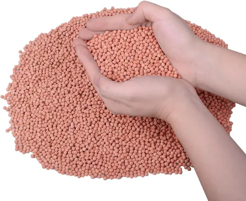2.0 LB de piedras de arcilla de 1/8 pulg. Ceramsites de cultivo para jardinería, medio de cultivo para plantas suculentas y orquídeas, acuapónica,