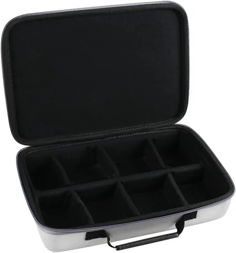 Miniatura 3 de Hermitshell Estuche rígido grande para tarjetas de juego. Se adapta al juego de cartas principal. El juego de cartas se vende por separado Plateado