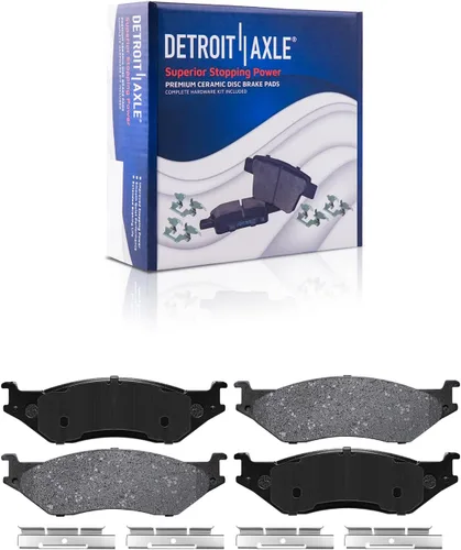 Miniatura 21 de Detroit Axle - Kit de freno trasero para Chevy GMC Silverado Sierra Suburban 1500 Yukon Tahoe Avalanche Cadillac Escalade Pinza de freno de disco