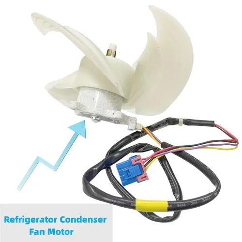 Miniatura 2 de EAU63103302 EAU63103301 Ensamble del ventilador del condensador del refrigerador para LG AEU64843805 LRMVC2306S LRMDS3006S/01 Piezas de reemplazo