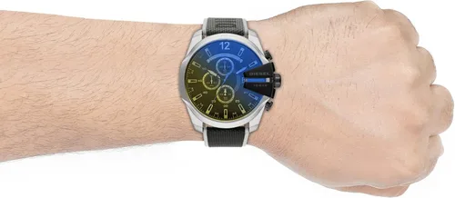 Miniatura 6 de Diesel Mega Chief - Reloj de cuarzo con cronógrafo de acero inoxidable para hombre