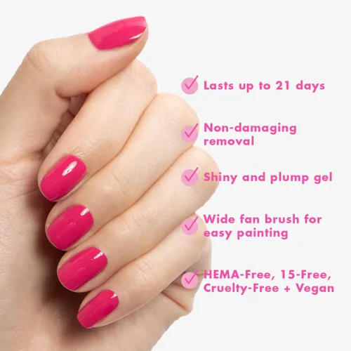 Miniatura 4 de Olive & June Juego de Esmaltes de Gel Más Vendidos Se Necesita Lámpara de Uñas LED UV Incluye 6 Tonos