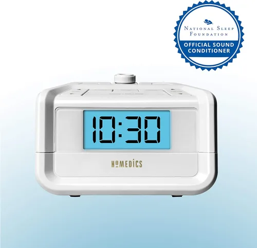 Miniatura 5 de Radio digital FM con reloj y tiempo de proyección de HoMedics Soundspa