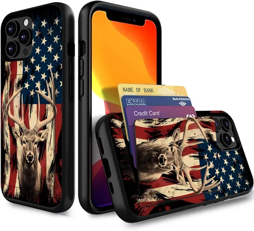 Miniatura 155 de Funda para iPhone Air, funda tipo cartera con ranura para tarjeta oculta, a prueba de golpes, TPU y PC, funda protectora de doble capa para iPhone