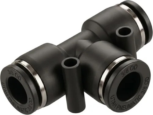 Miniatura 12 de Utah Pneumatic 1/2 Conexiones de empuje para conectar, codo de aire, línea de aire, unión de línea de aire, accesorios de conexión rápida, codo