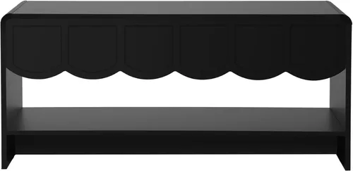 Miniatura 9 de Mesa de centro elevable con compartimento oculto, mesa central de madera de 2 niveles con panel ondulado, moderna mesa elevadora para el hogar, sala