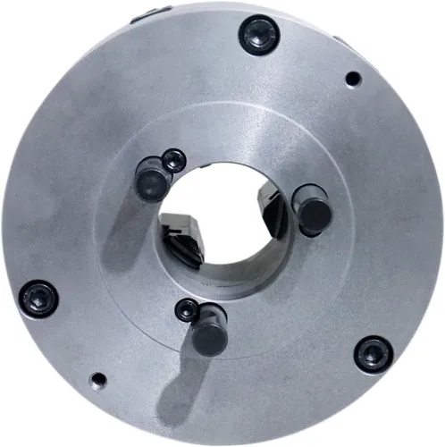 Miniatura 5 de Accusize Industrial Tools 6''/160mm 2-Piece Reversible Jaws 3-Jaw Chuck, D1-4, Direct Mount, 1.575'' Center Hole, 0559-0101