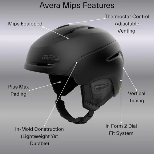 Miniatura 5 de Casco de esquí Giro Avera MIPS - Casco de snowboard para mujeres y jóvenes