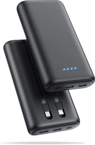 Miniatura 14 de Cargador portátil de 25800 mAh, cargador de teléfono portátil de carga rápida de 5 V/3 A, 3 puertos USB, batería externa, paquete de batería
