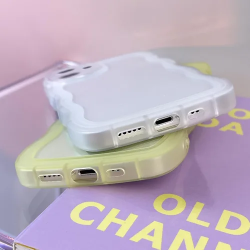 Miniatura 5 de Funda transparente compatible con iPhone 11 Pro, bonita funda delgada de silicona suave, antiarañazos, a prueba de golpes, para mujeres y niñas, Azul