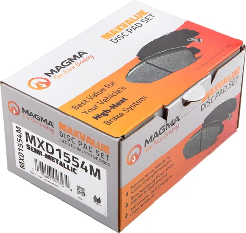 Miniatura 4 de MAGMA MaxValue MXD1554M Pastillas de freno semimetálicas, traseras