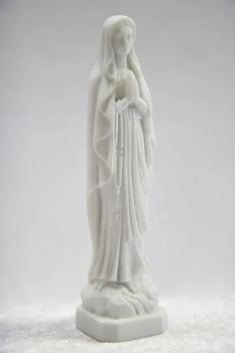 Miniatura 3 de Vittoria Collection Estatua italiana de Nuestra Señora de Lourdes Virgen María Bendita Madre Estatua de Regalo Italiano Hecho en Italia 6 pulgadas