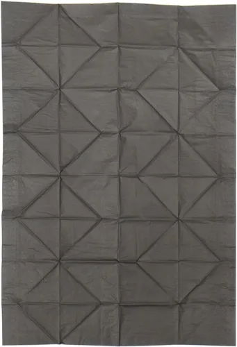 Miniatura 5 de Servilletas de cena de origami en forma de estrella en color negro (desechables), paquete de 12, 23 x 15 pulgadas, papel de 3 capas, nombre